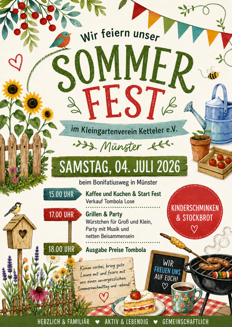 Sommerfest KGV Ketteler 2026