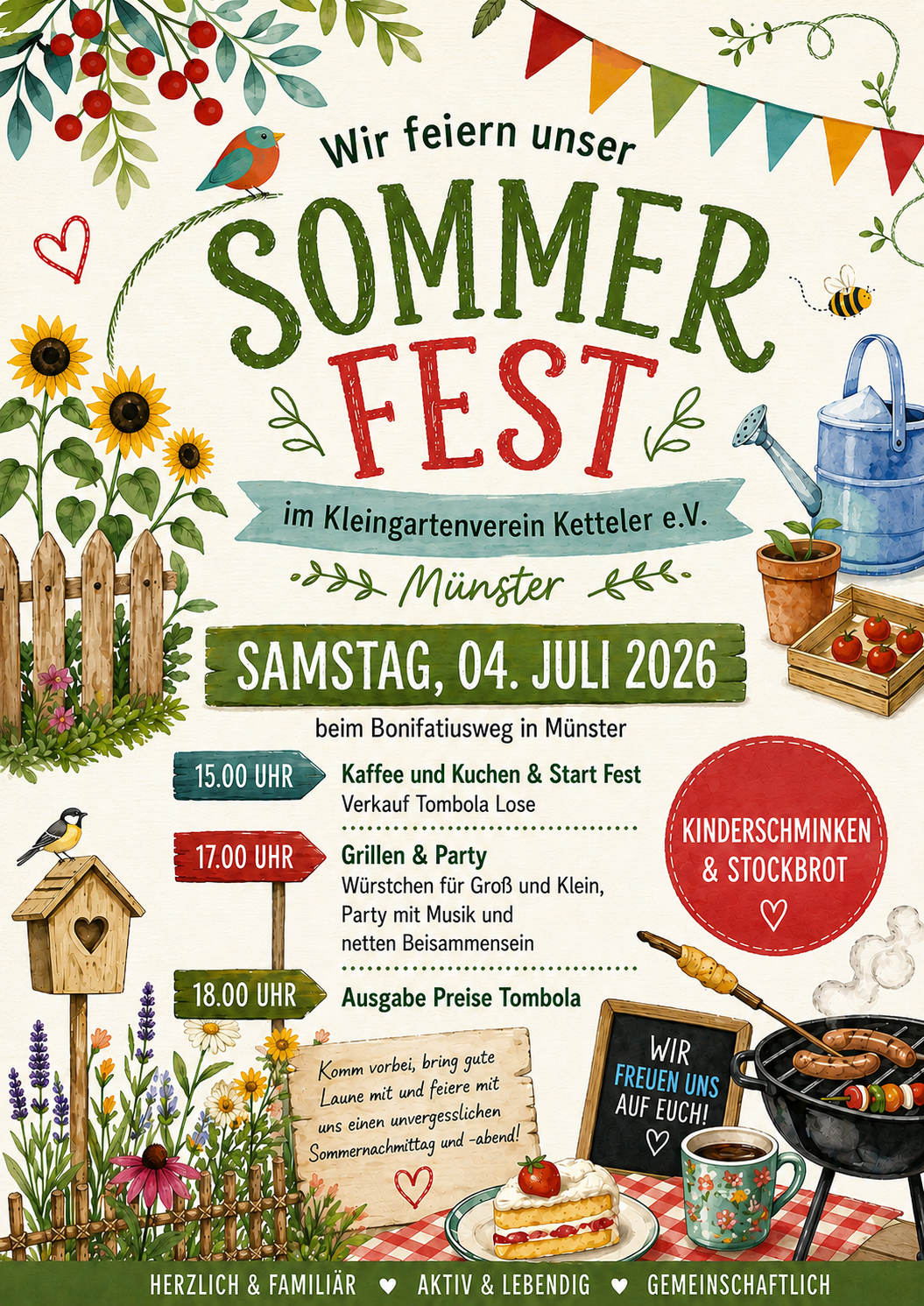 Sommerfest KGV Ketteler 2026